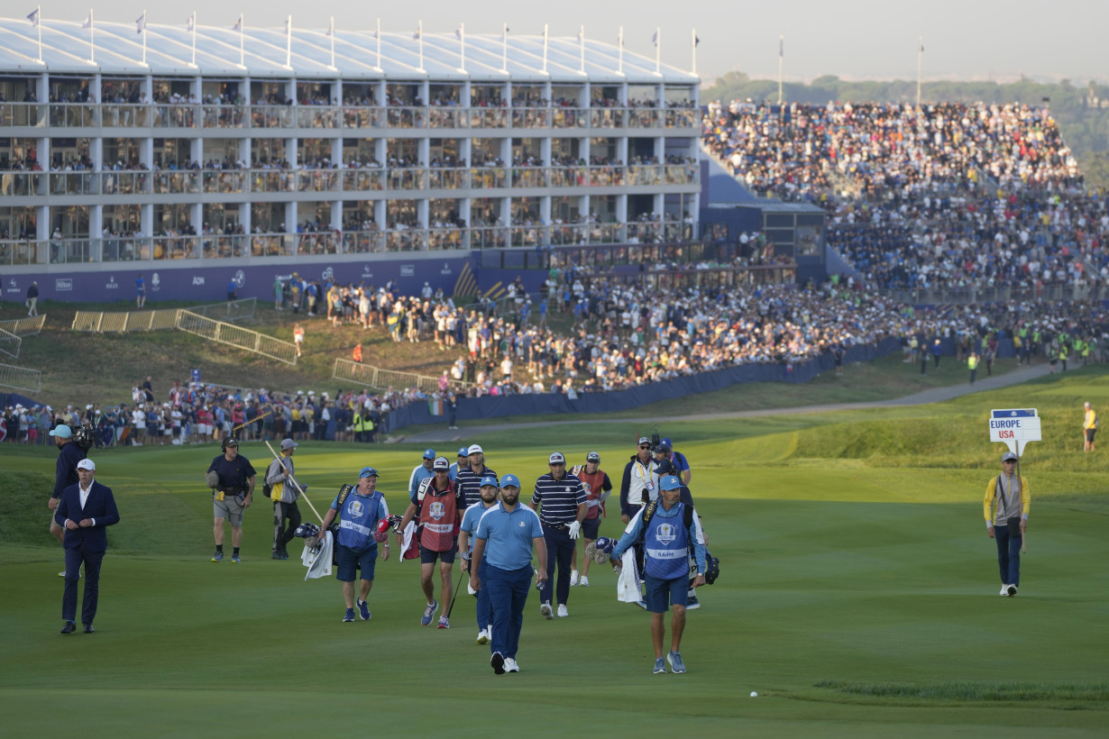 Best friends Scottie Scheffler and Sam Burns again struggle together in Ryder Cup loss