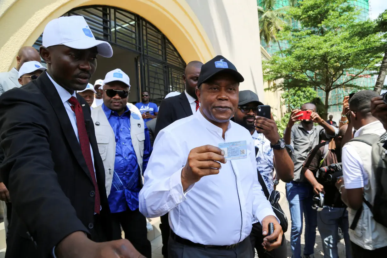 FILE PHOTO: Congo starts voter registration for 2023 general election