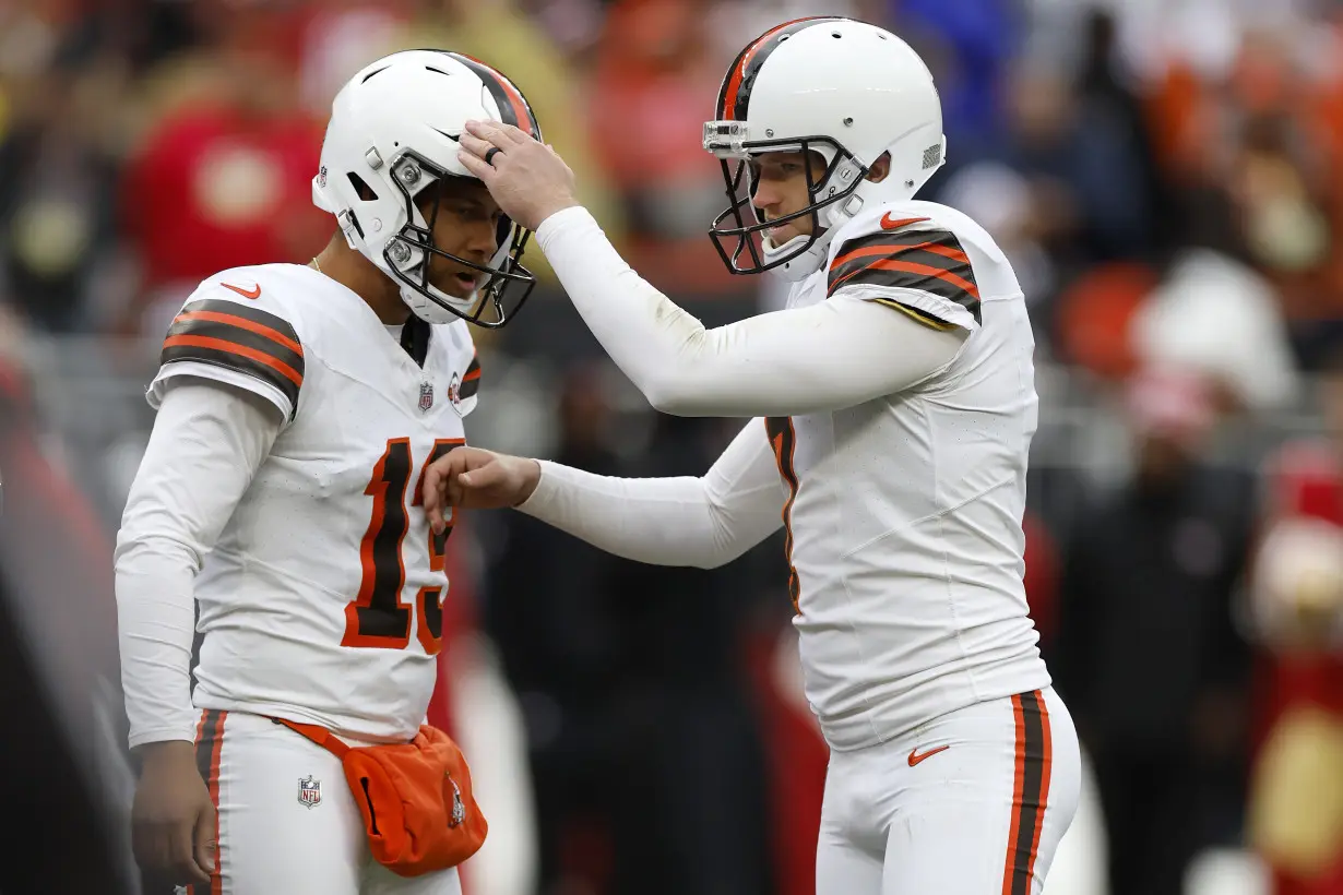 Browns stun 49ers 19-17, hand San Francisco its first loss and QB Brock Purdy his first as starter