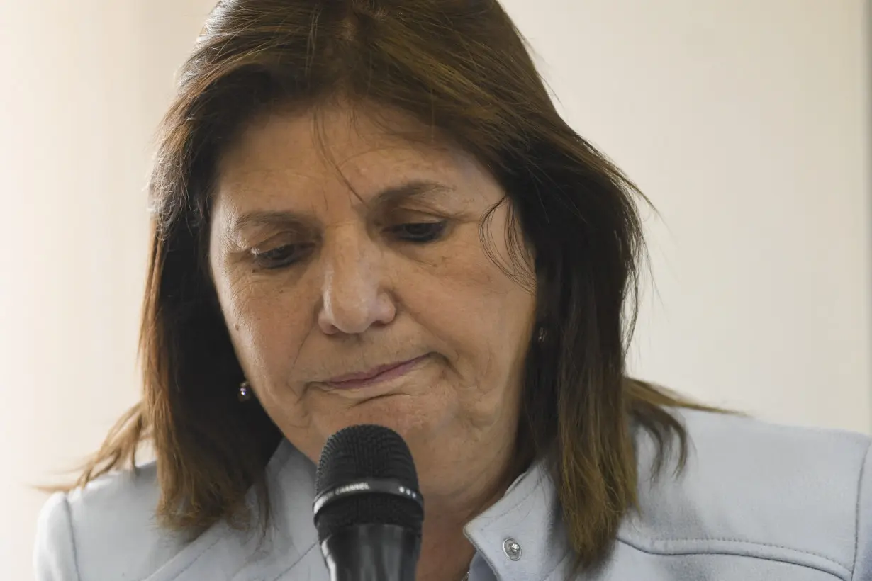 Argentina's third-place presidential candidate Bullrich endorses right-wing populist Milei in runoff