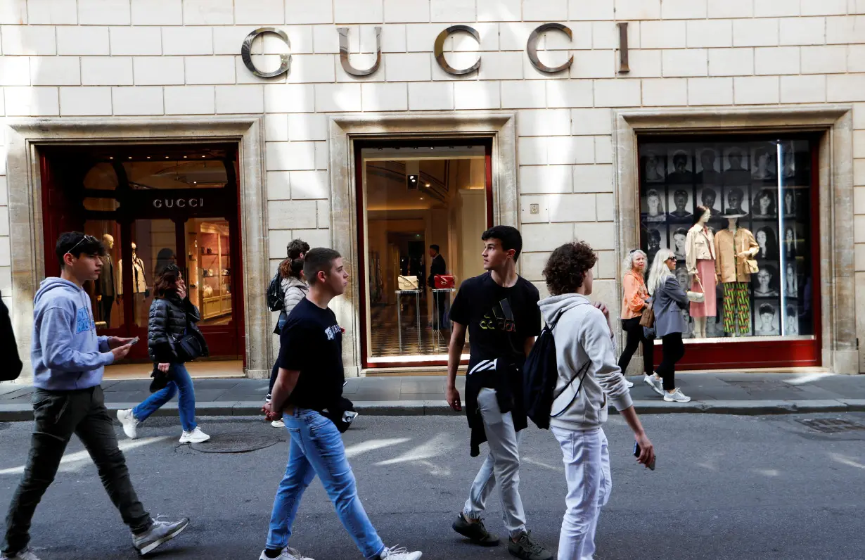 Gucci shop in Rome