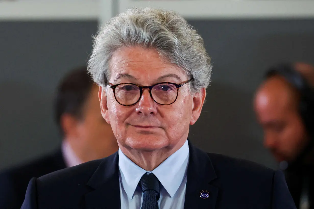 FILE PHOTO: EU Commissioner for Internal Market Thierry Breton