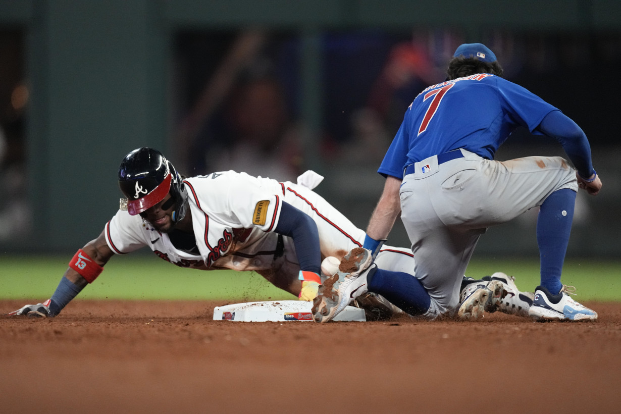 Cubs Braves Baseball