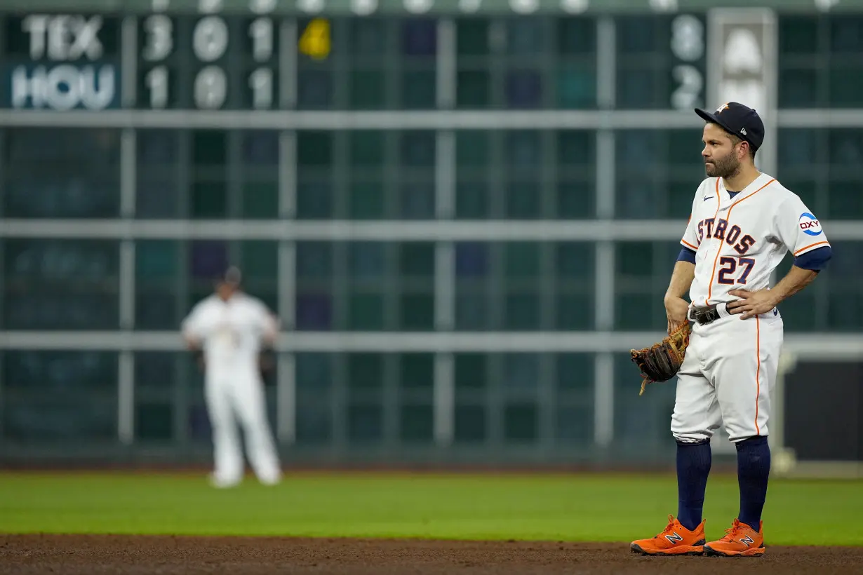 ALCS Rangers Astros Baseball