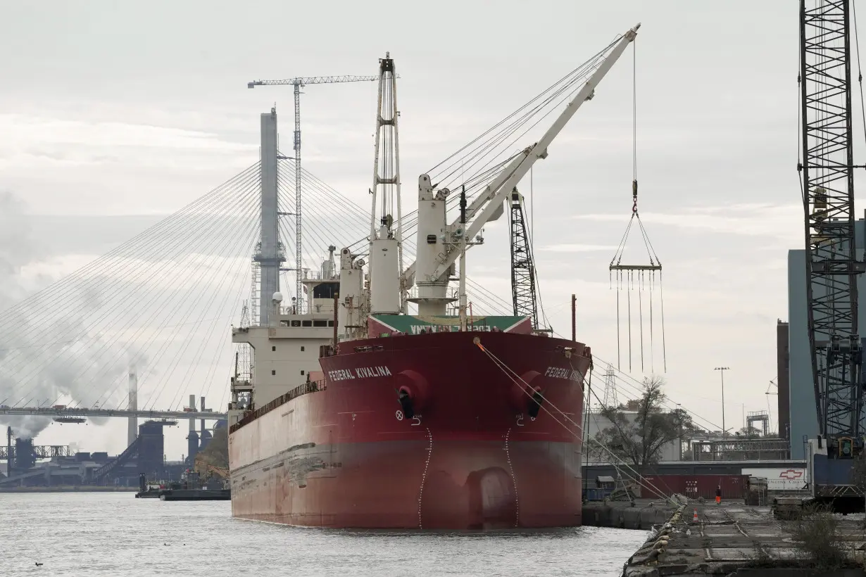 Strikers have shut down a vital Great Lakes shipping artery for days, and negotiations are looming