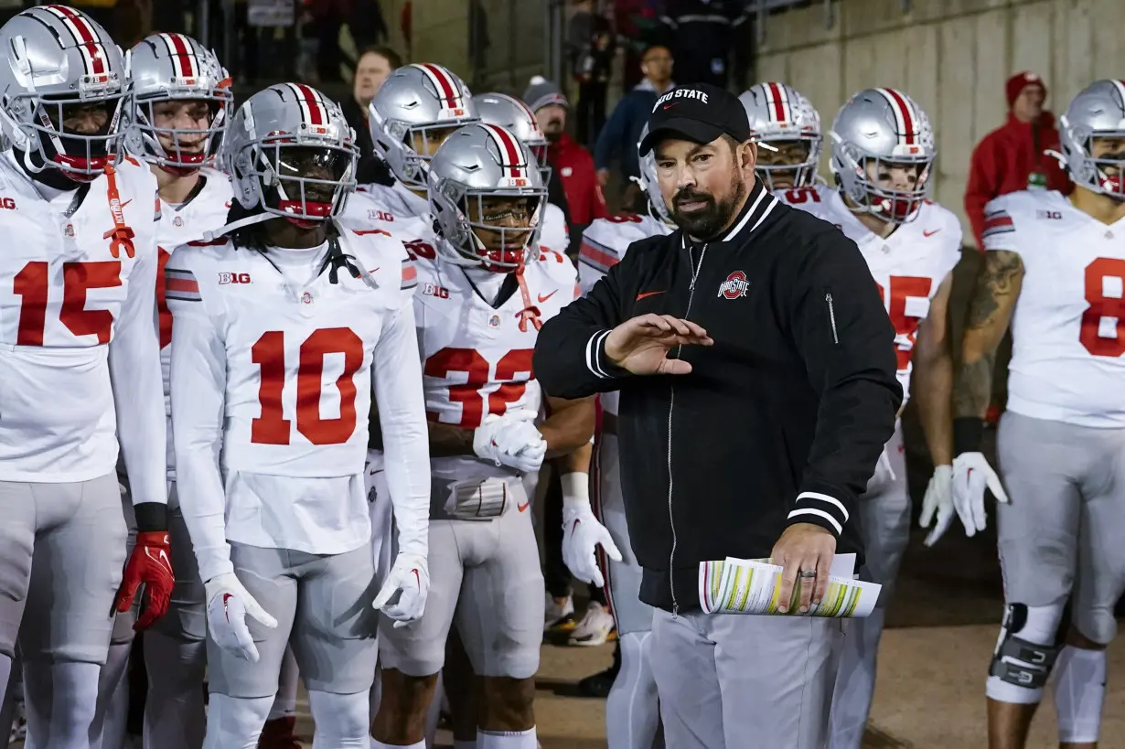 Harrison, Henderson lead unbeaten and No. 3-ranked Ohio State to 24-10 victory at Wisconsin