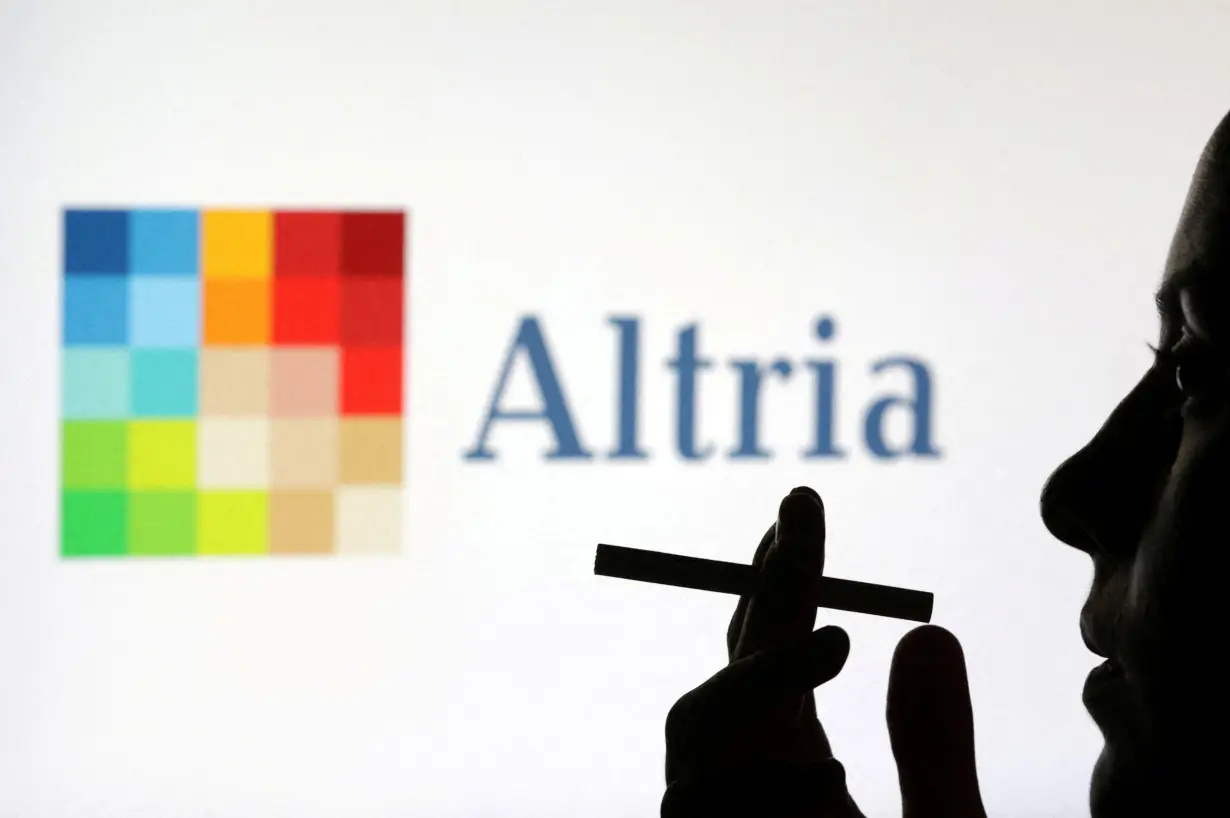 FILE PHOTO: Illustration shows Altria logo