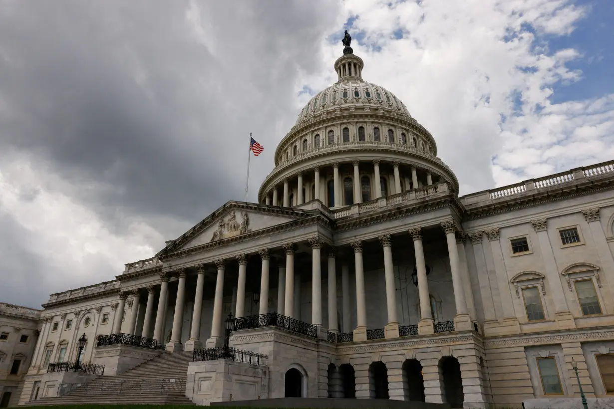 A view of the U.S. Capitol Building in Washington.