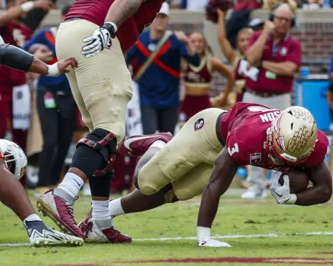 No. 4 Florida State beats Miami 27-20 to win its 16th straight and remain on track for CFP