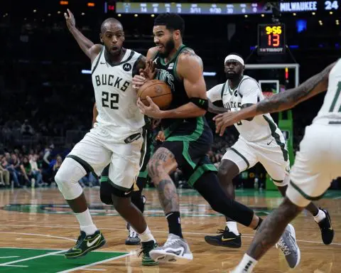 Tatum shakes off illness, helps Celtics slow Giannis and beat fellow East power Bucks 119-116