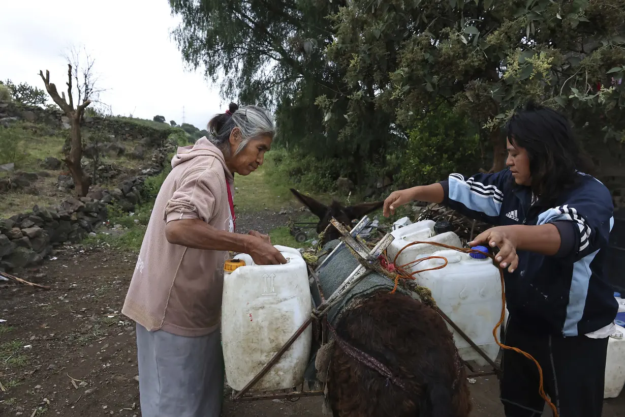 Mexico City imposes severe, monthslong water restrictions as drought dries up reservoirs