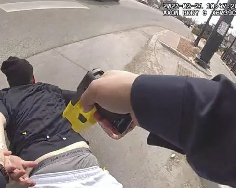 Woman shocked with Taser while on ground is suing police officer and chief for not reporting it