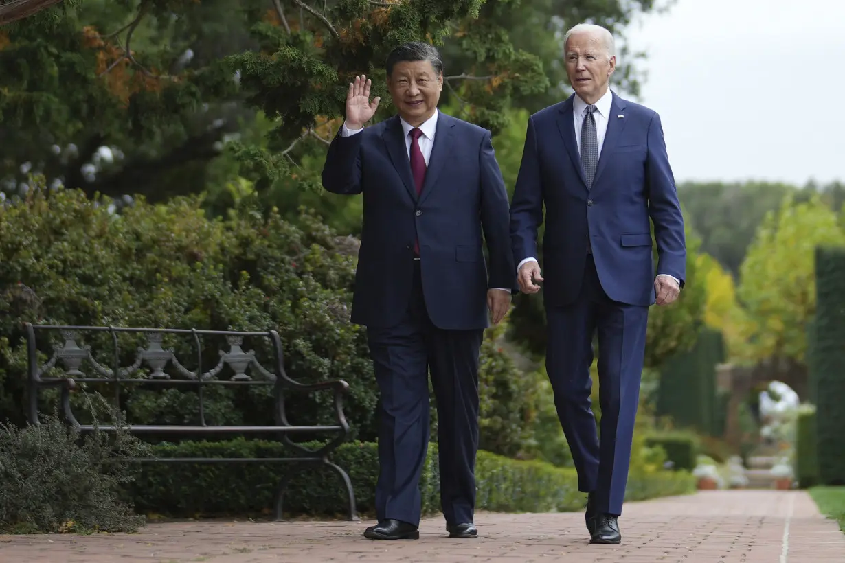 APTOPIX APEC Biden XI