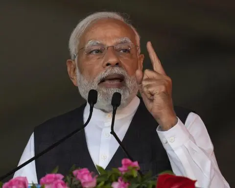 At a Global South summit, Modi urges leaders to unite against challenges from the Israel-Hamas war