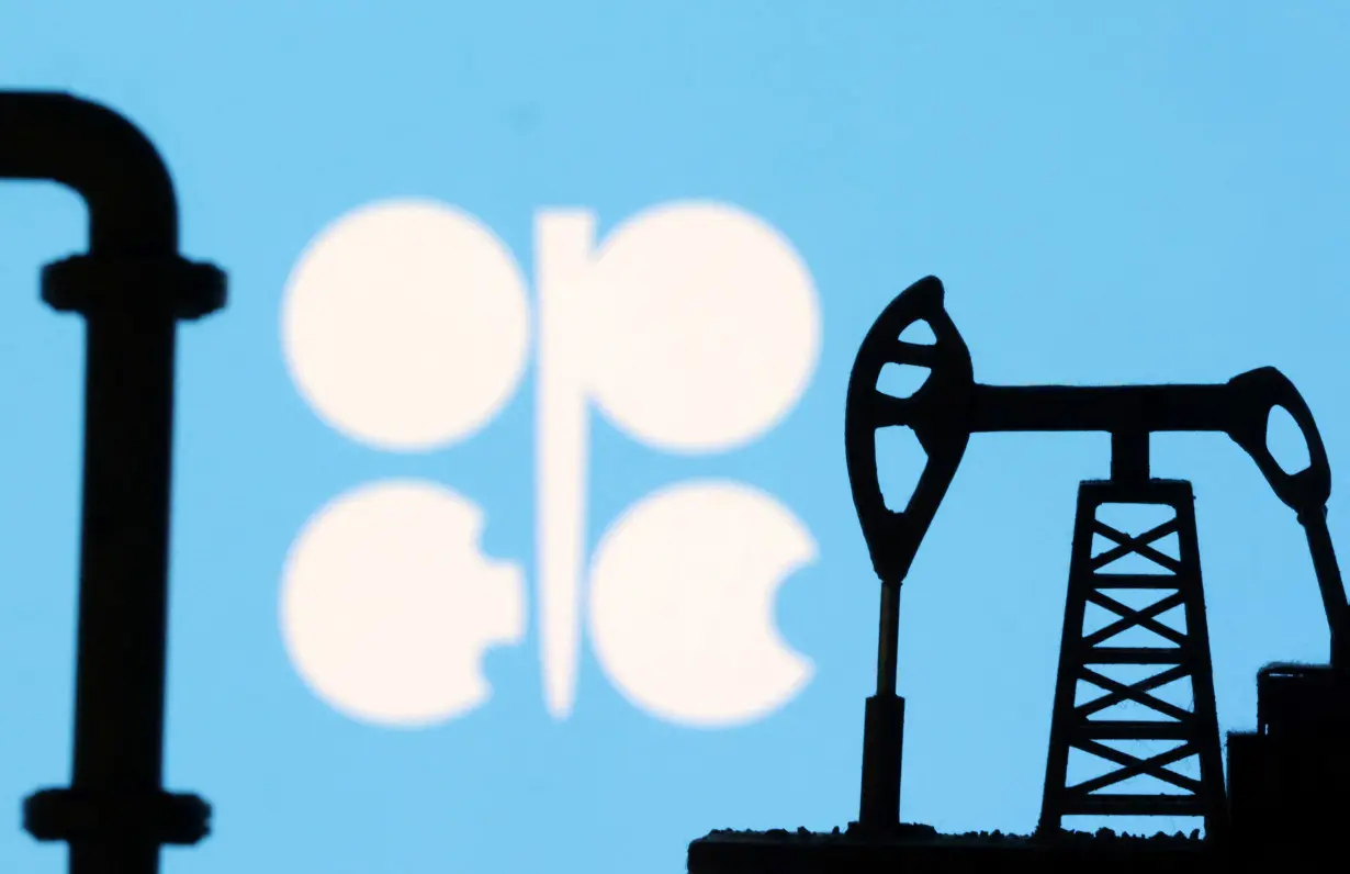 Illustration shows OPEC logo