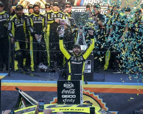 Ryan Blaney earns 1st career NASCAR championship and gives Roger Penske back-to-back Cup titles