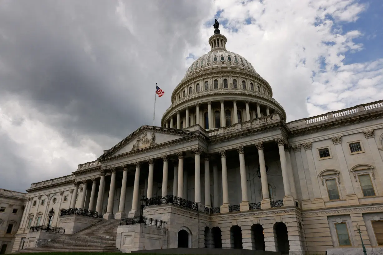 FILE PHOTO: A view of the U.S. Capitol Building in Washington.