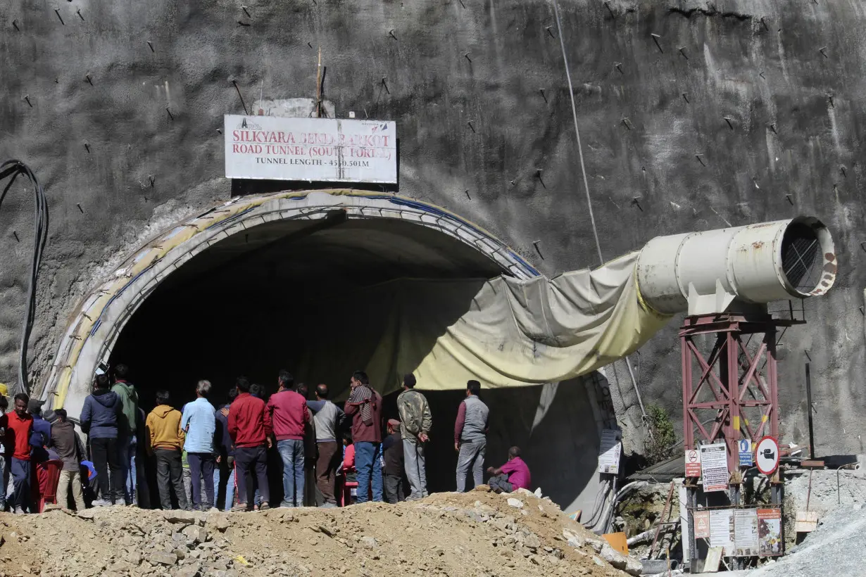 Some of the 40 workers trapped in India tunnel collapse get sick as glitches delay rescue