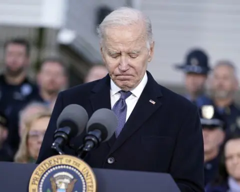 Biden tells residents of Maine city reeling from mass shooting: 'You're not alone'