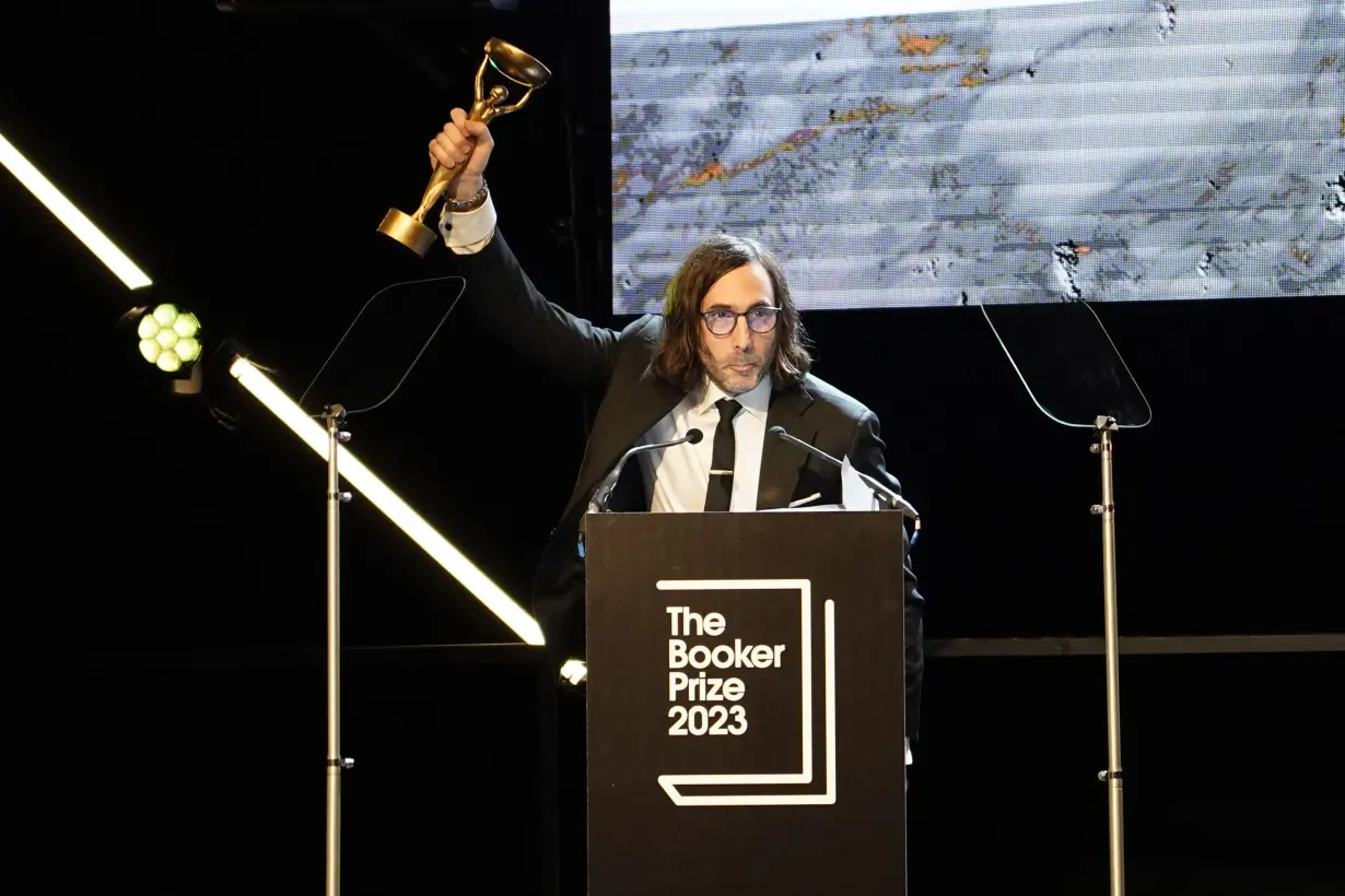 Irish writer Paul Lynch wins Booker Prize with dystopian novel 'Prophet Song'