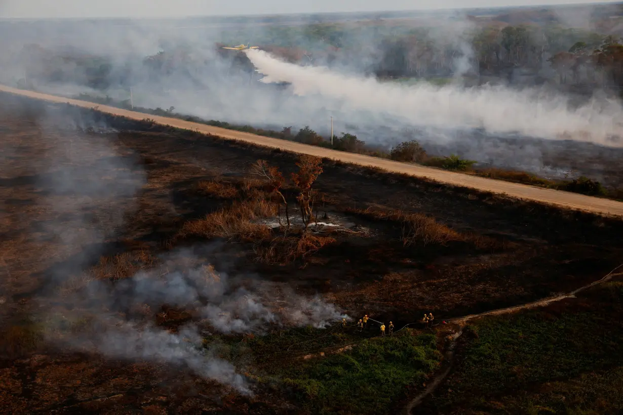 Fires in Brazil's Pantanal wetland