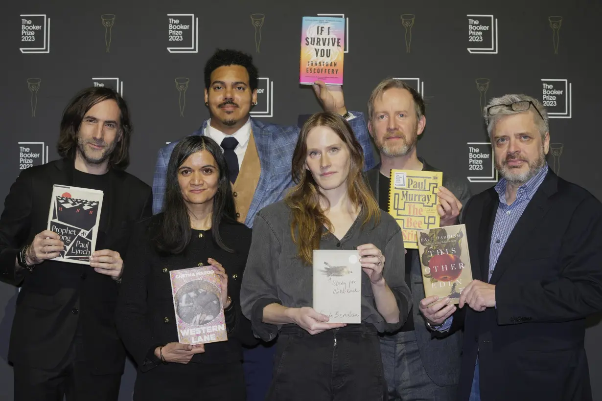 Irish writer Paul Lynch wins Booker Prize with dystopian novel 'Prophet Song'