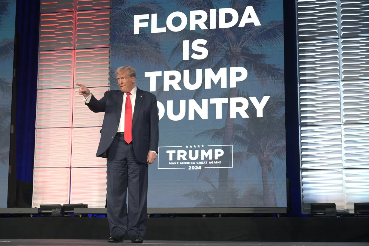 Election 2024 Republicans Florida Trump