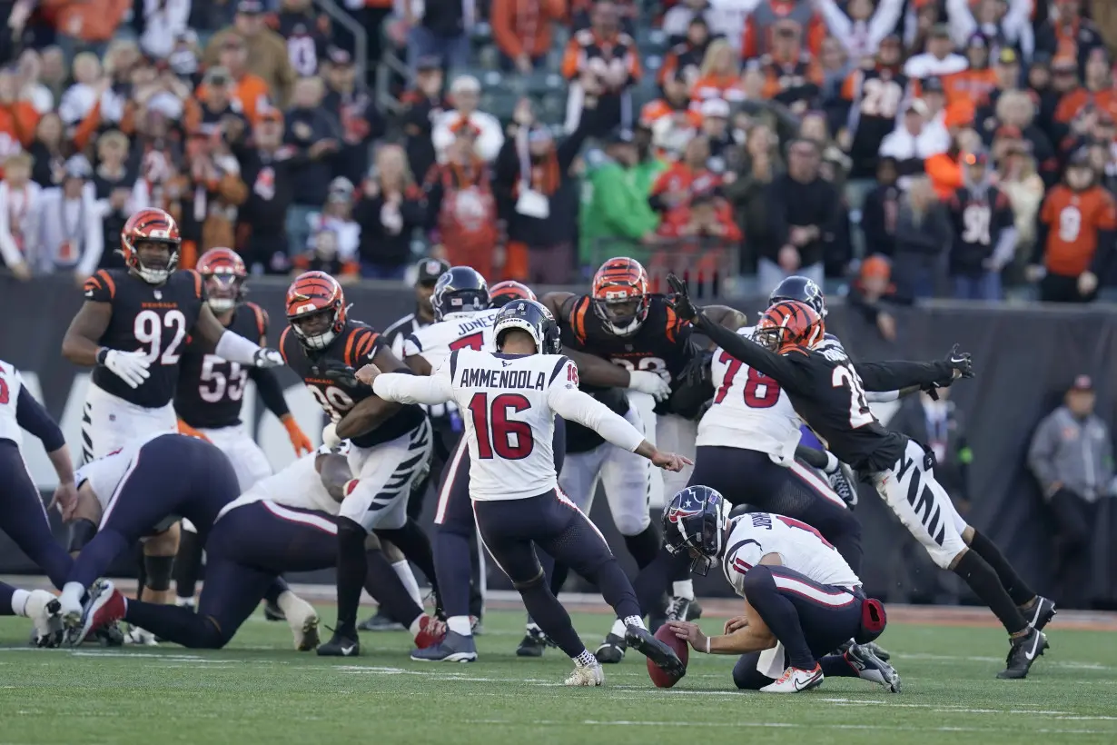 Texans Bengals Football