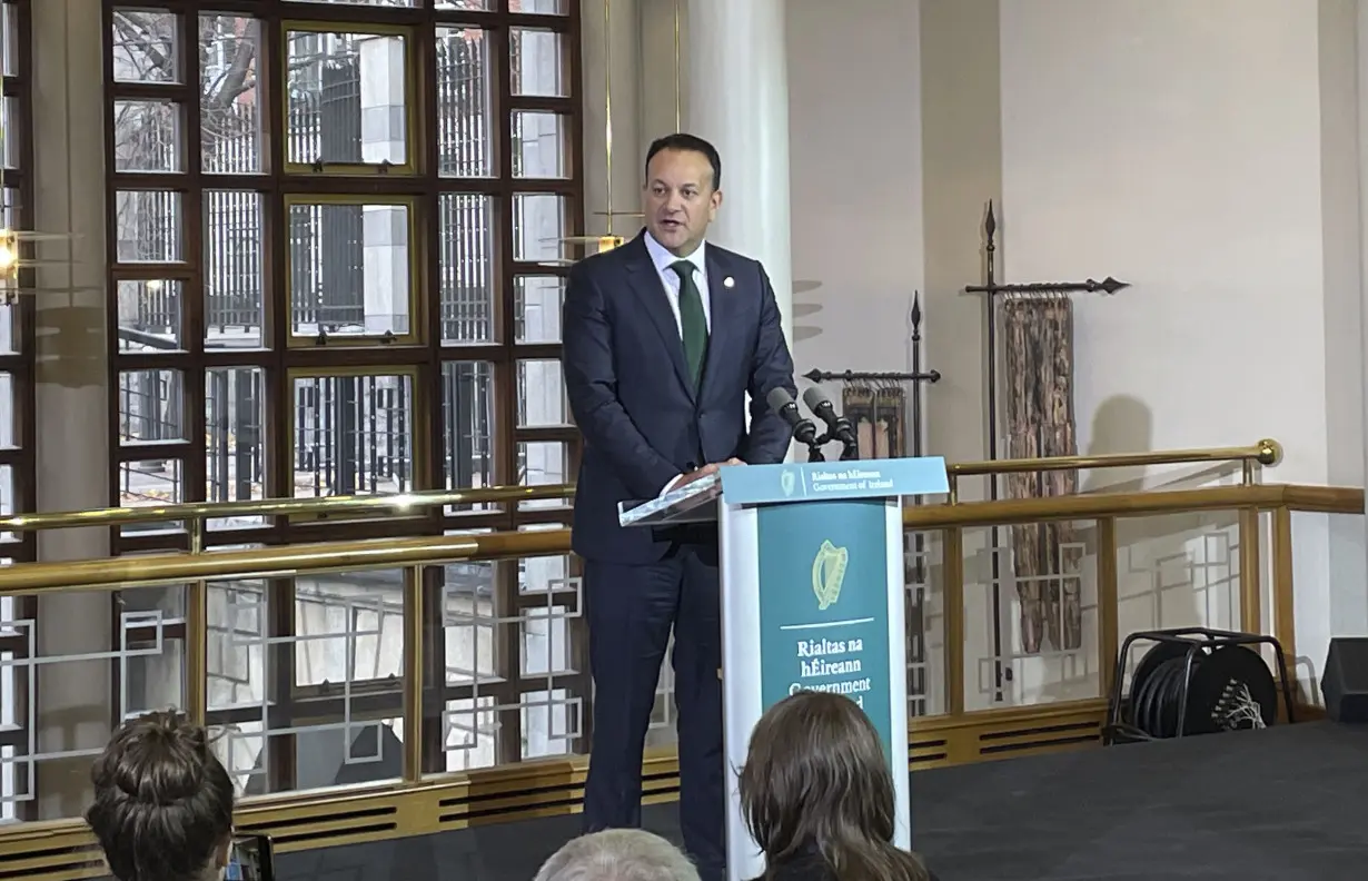 Ireland’s prime minister condemns anti-immigrant protesters who rampaged through central Dublin