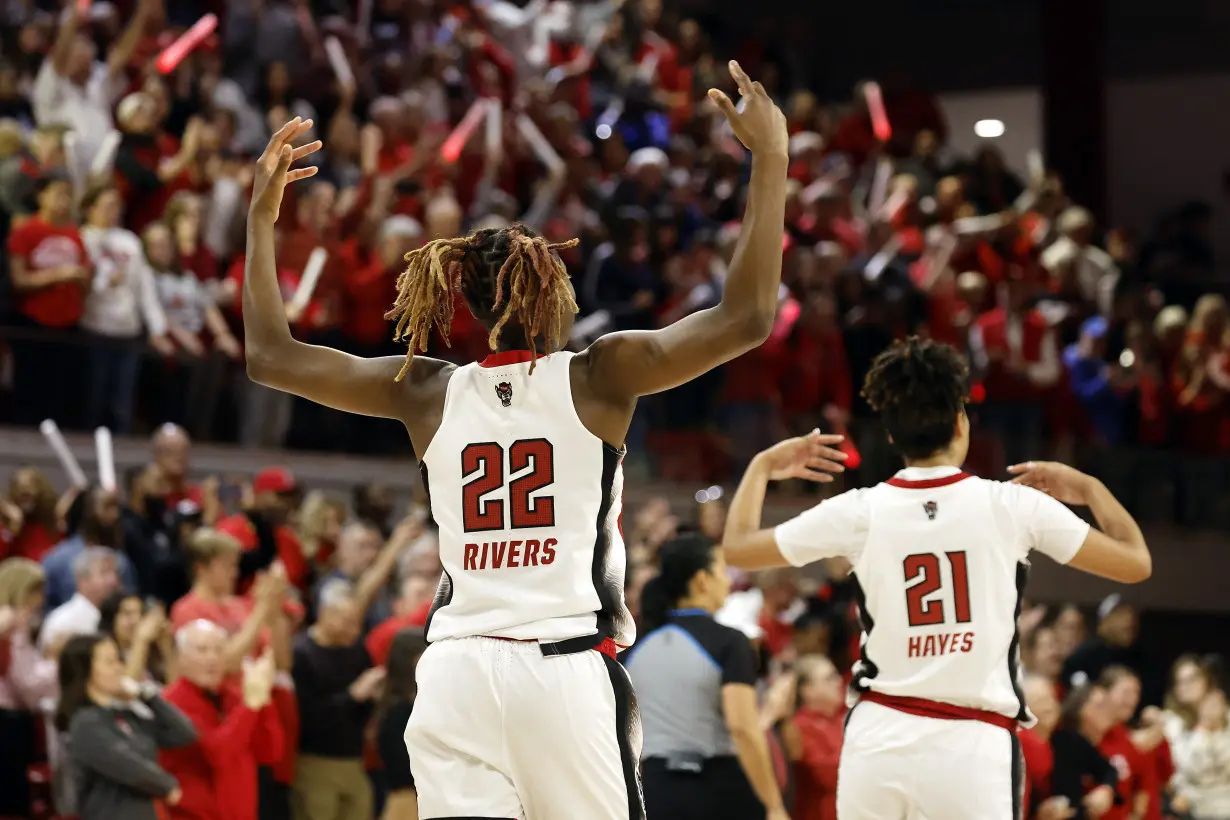 Saniya Rivers Goes For A Career-best 33 Points As NC State Stuns No. 2 ...