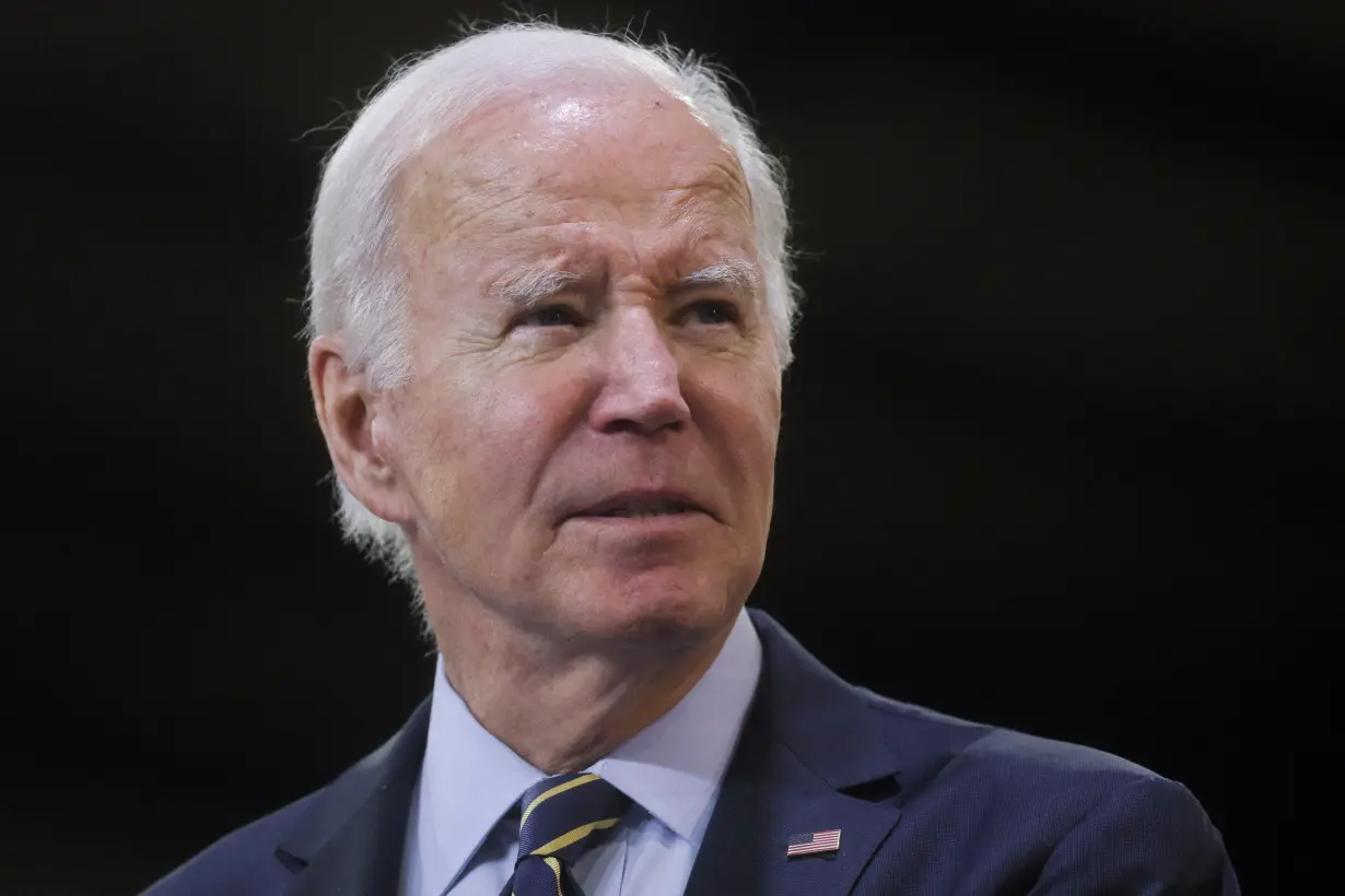 U.S. President Joe Biden visits Amtrak maintenance facility in Bear, Delaware