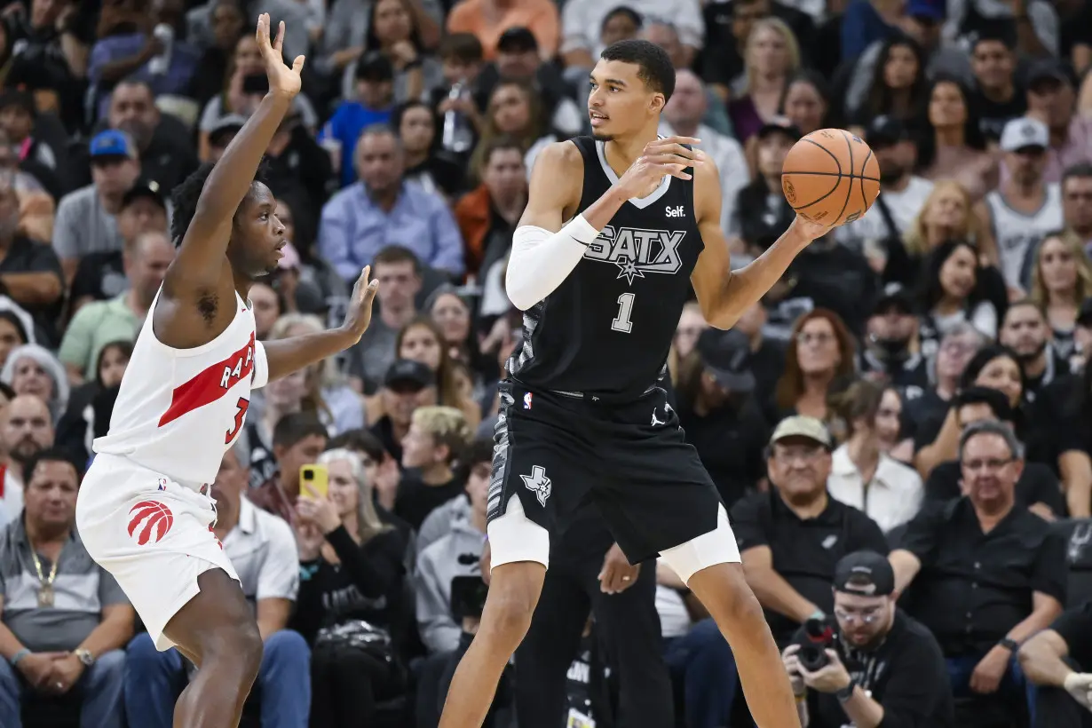 Victor Wembanyama's NBA education is underway. The French teen is passing the early tests