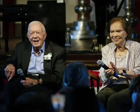 Rosalynn Carter, 96-year-old former first lady, is in hospice care at home, Carter Center says