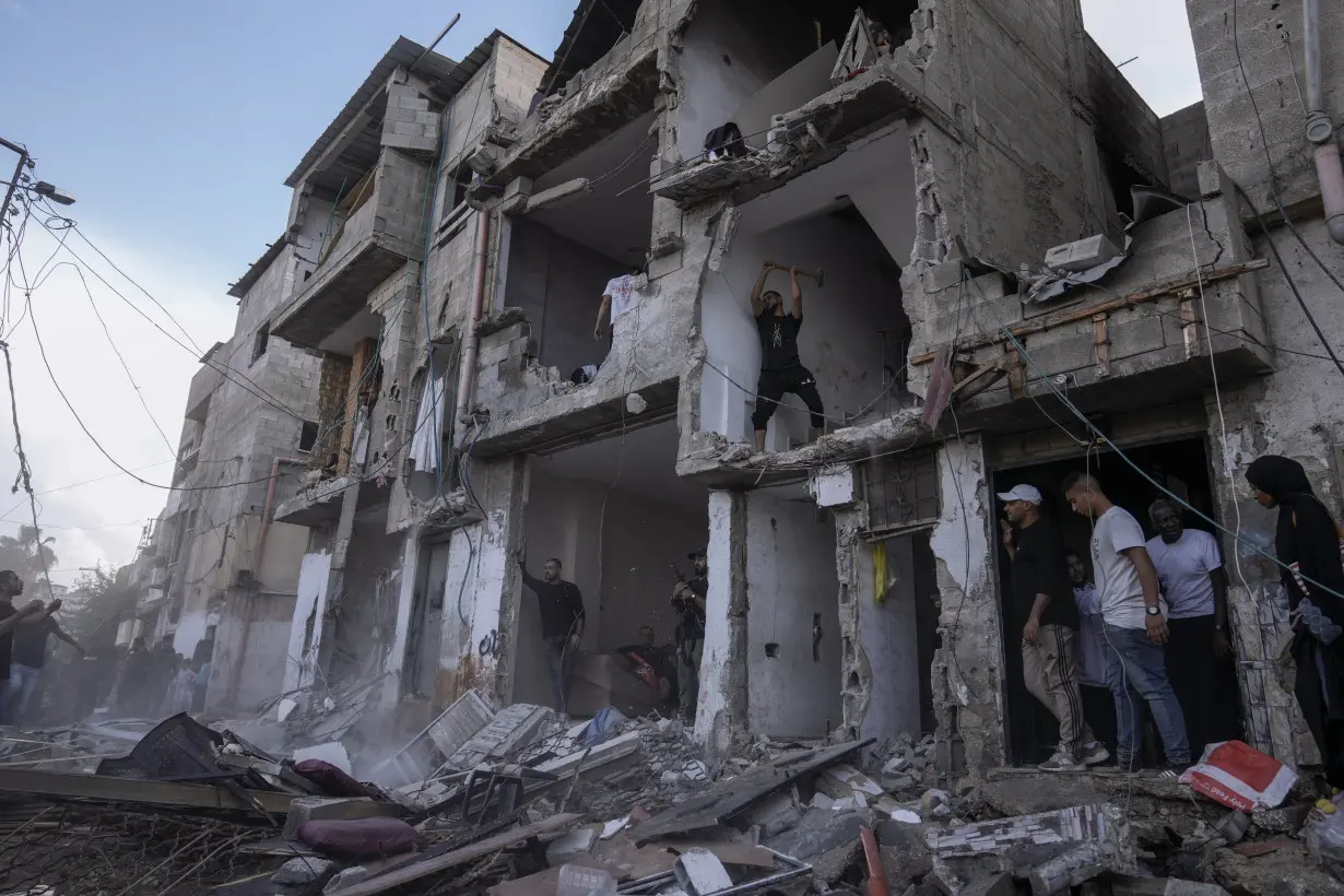 APTOPIX Israel Palestinians