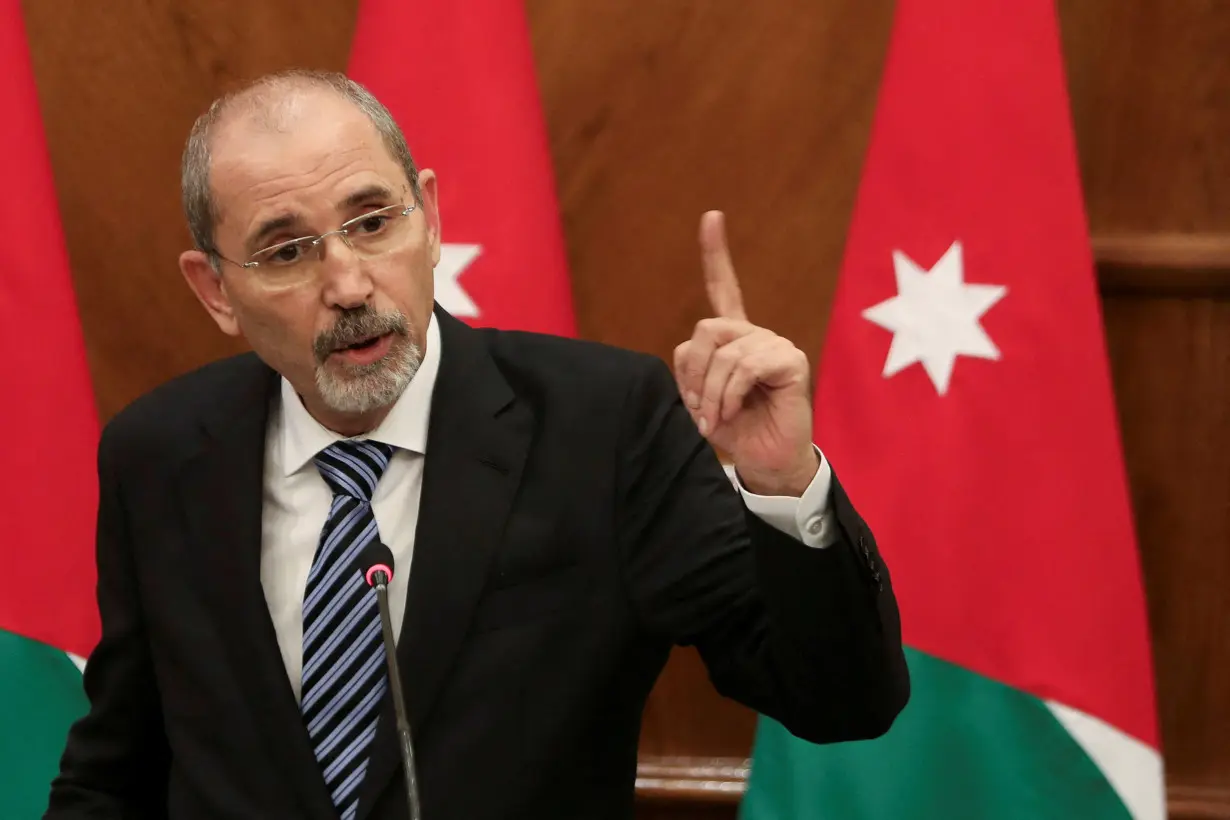 FILE PHOTO: Jordan's Foreign Minister Ayman Safadi