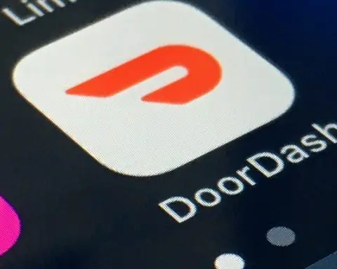 DoorDash orders surge 24% in the third quarter, helping to narrow the delivery app's losses