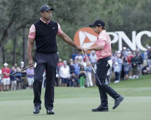 Tiger Woods and son Charlie to play in PNC Championship again