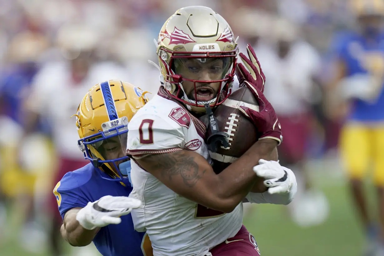 No. 4 Florida State earns spot in ACC title game by pulling away from game Pitt 24-7