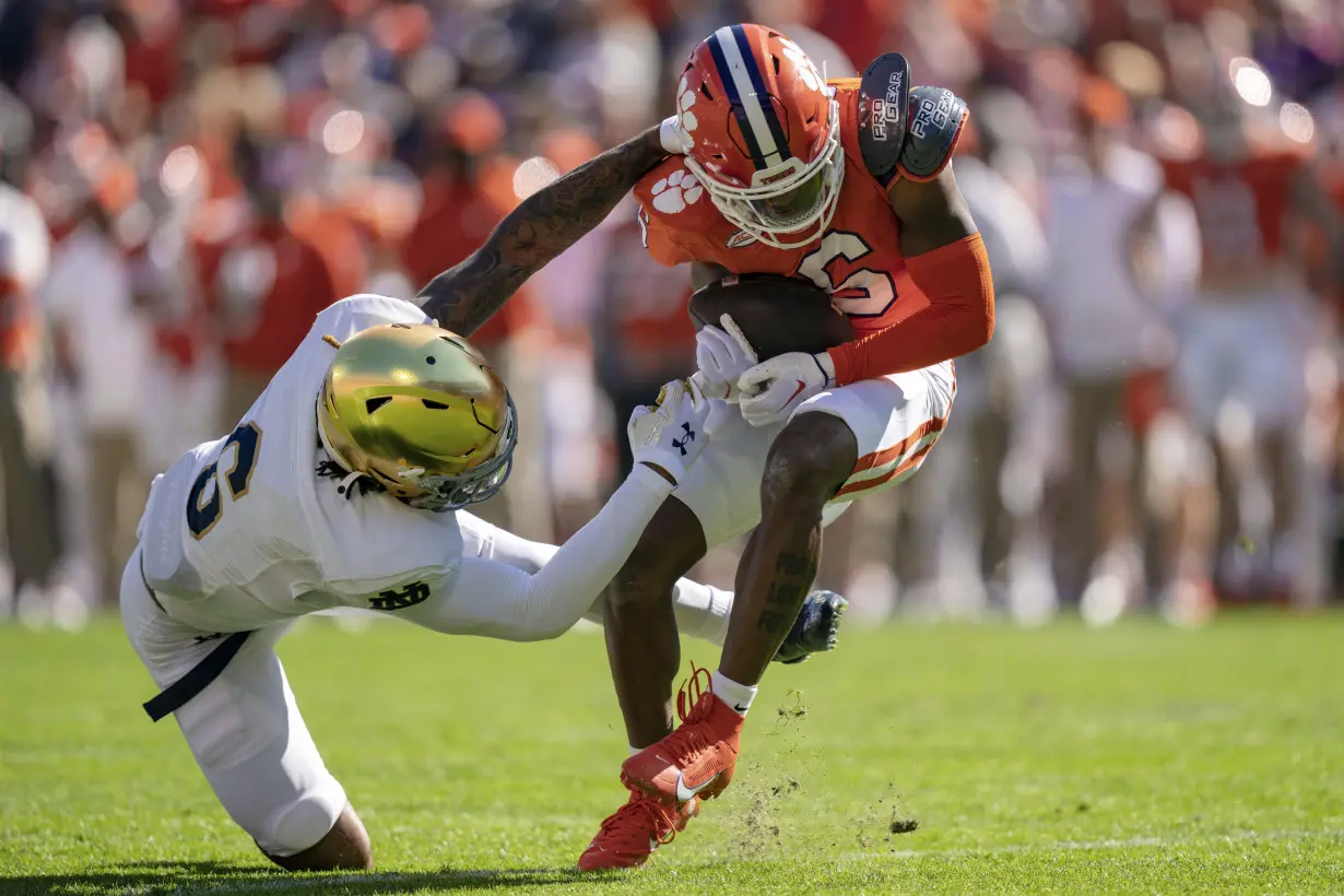 Take That, Tyler: Clemson, Swinney hold off No. 12 Notre Dame 31-23