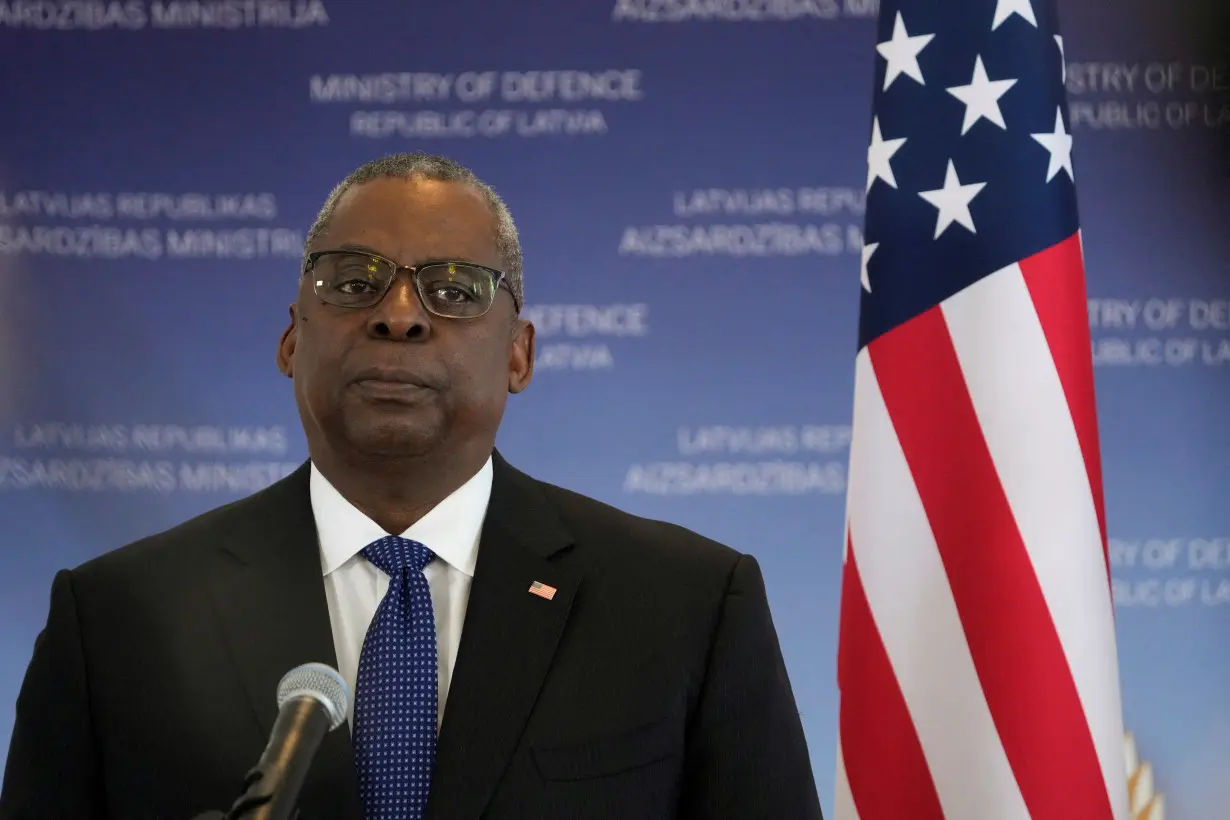 FILE PHOTO: U.S. Defense Secretary Lloyd Austin