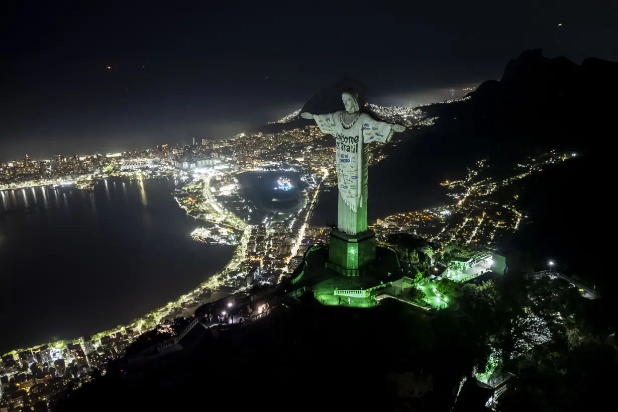 Rio's iconic Christ statue welcomes Taylor Swift with open arms thanks to Swifties and a priest