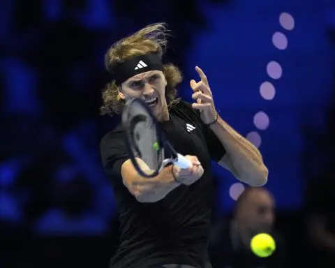 Carlos Alcaraz loses to Alexander Zverev 6-7 (3), 6-3, 6-4 in his debut at the ATP Finals