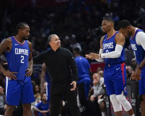 Russell Westbrook and fan engage in verbal exchange late in Clippers' loss to Nuggets