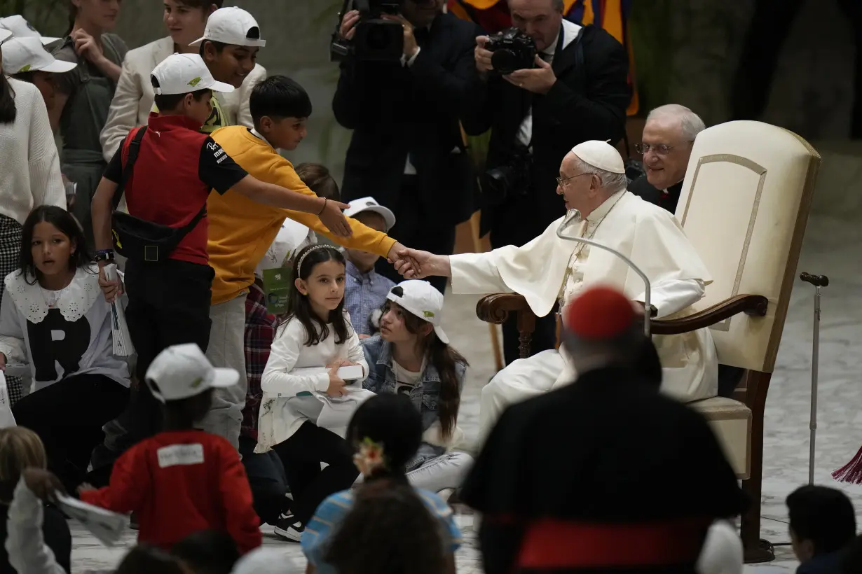 Vatican Pope Children