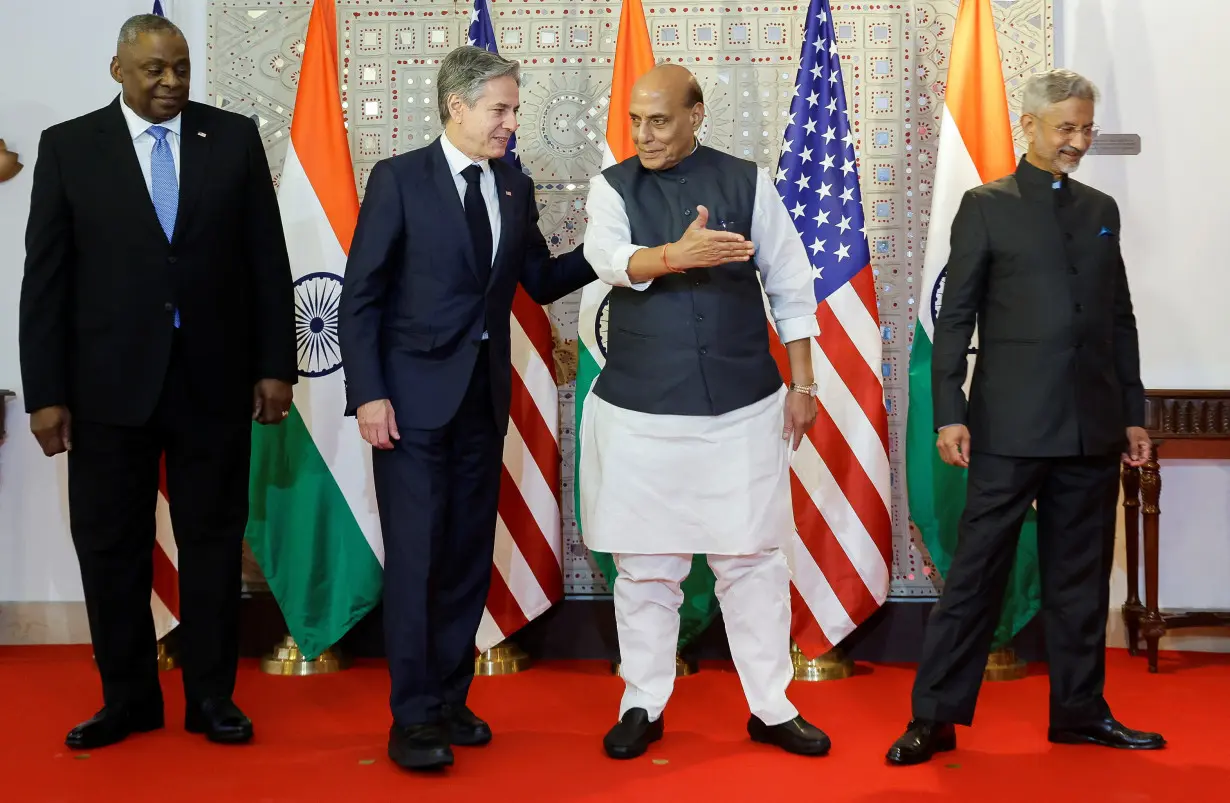 U.S. Secretary of State Antony Blinken visits India