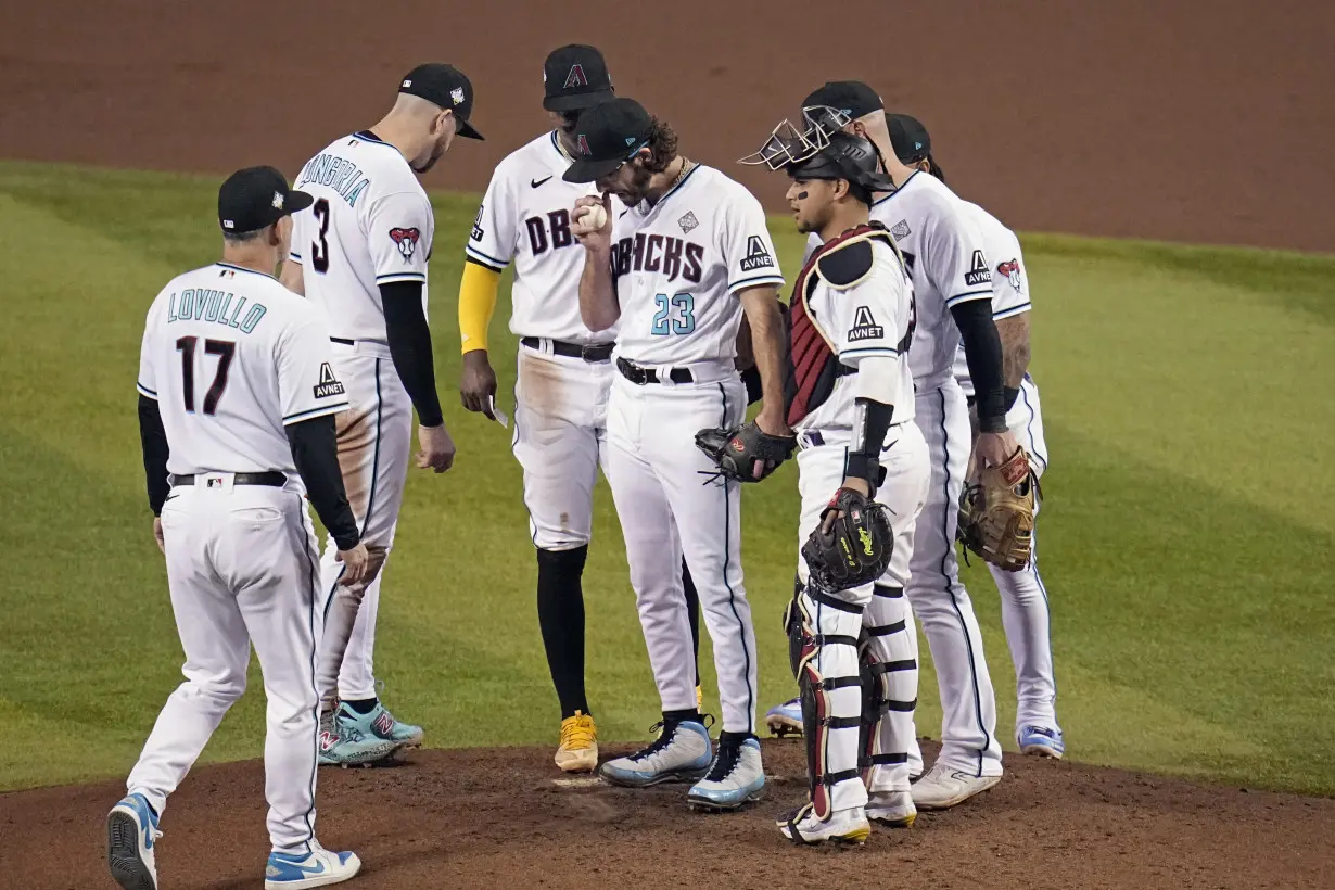 World Series Rangers Diamondbacks Baseball