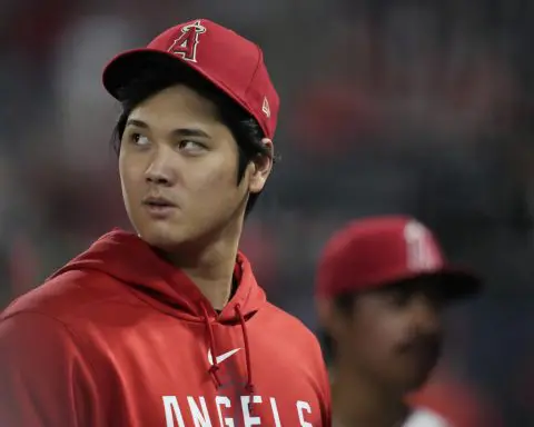 Ohtani and Texas teammates Seager, Semien are AL MVP finalists. NL trio is Acuña, Betts, Freeman