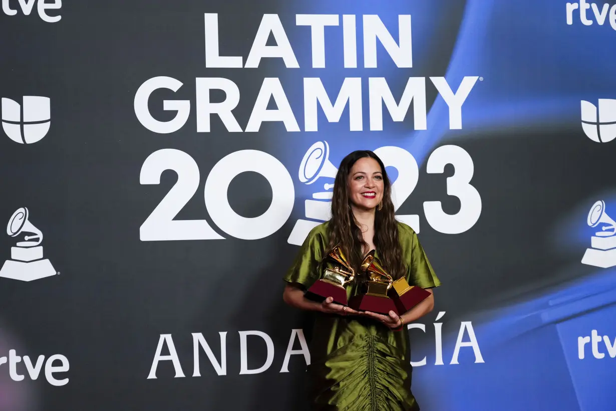 Spain Latin Grammy Awards - Press Room