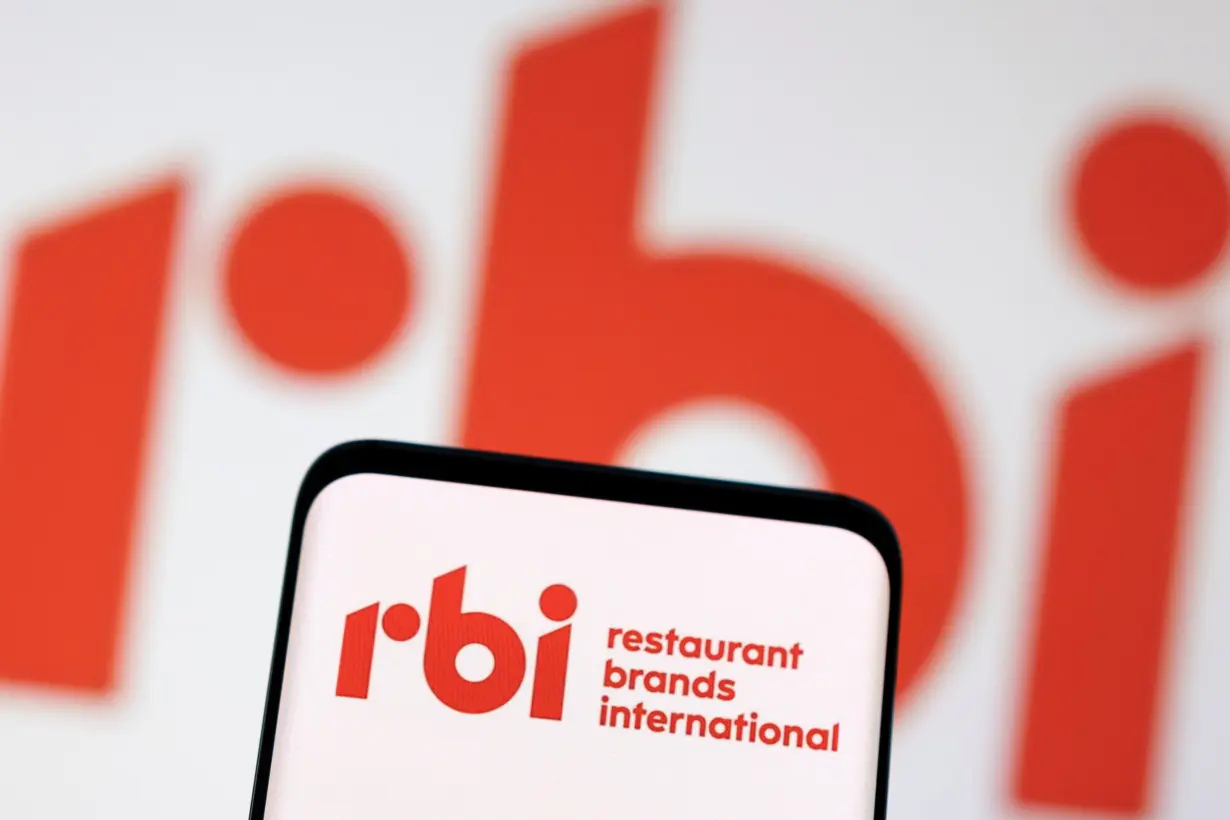 Illustration shows Restaurant Brands International logo