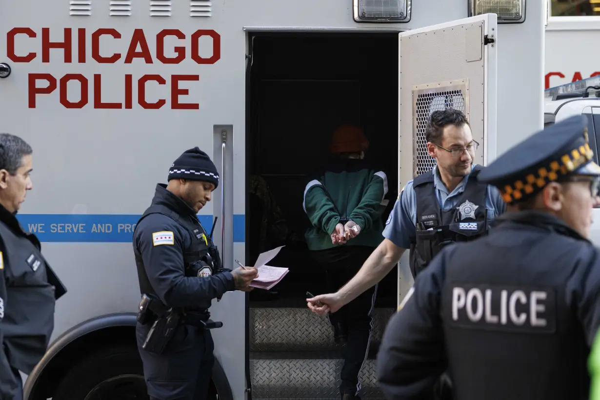 Jewish protesters and allies block Israeli consulate in Chicago, demanding a cease-fire in Gaza